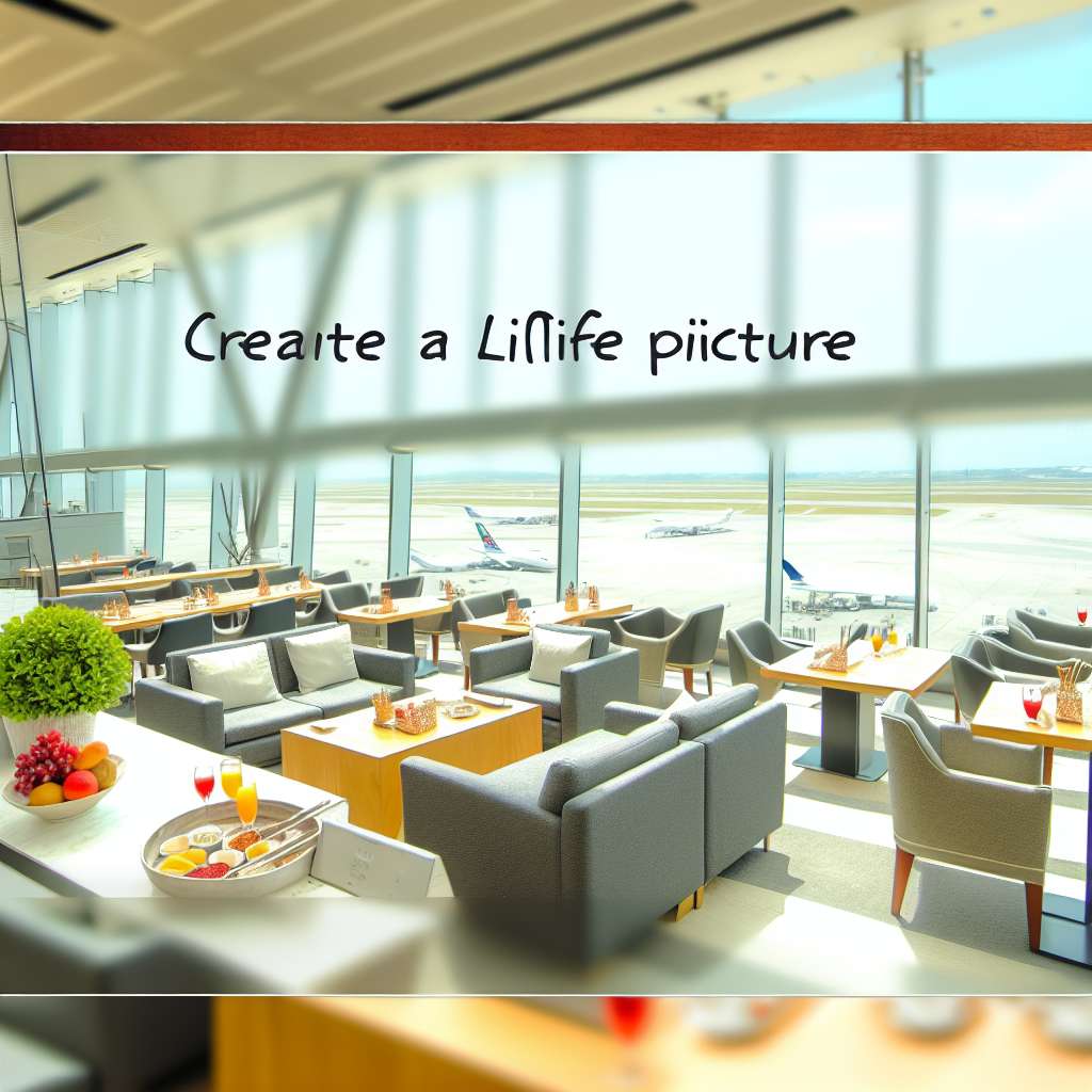 Travelers relaxing in an airport lounge with comfortable seating